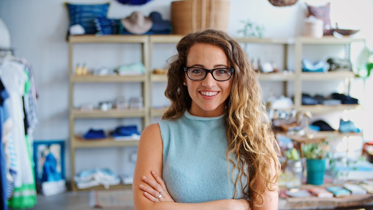 Female business owner